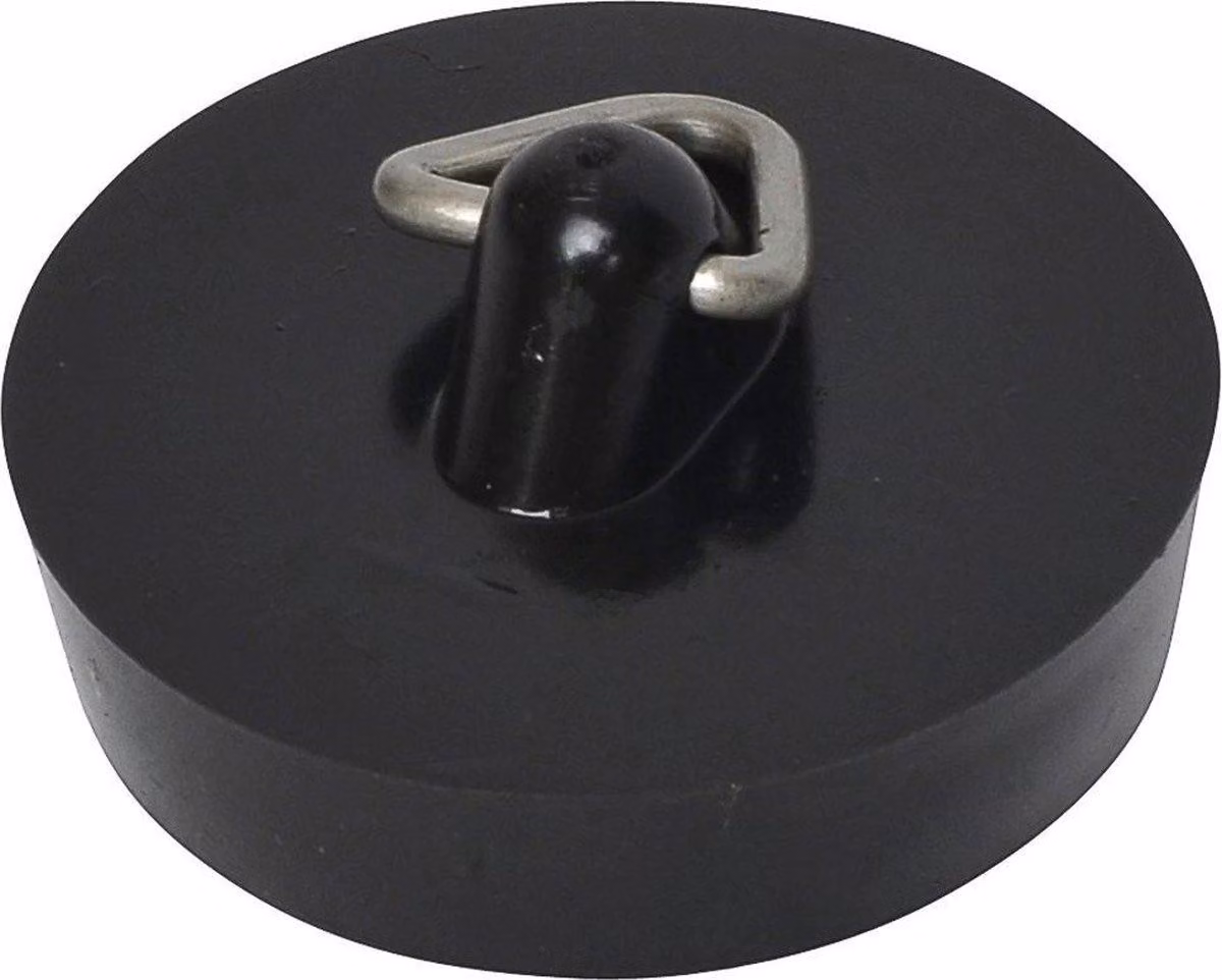 Go Go Gadget – Tappo per lavandino – Coperchio – Chiusura per lavandino – Misura unica – Nero – 44 mm