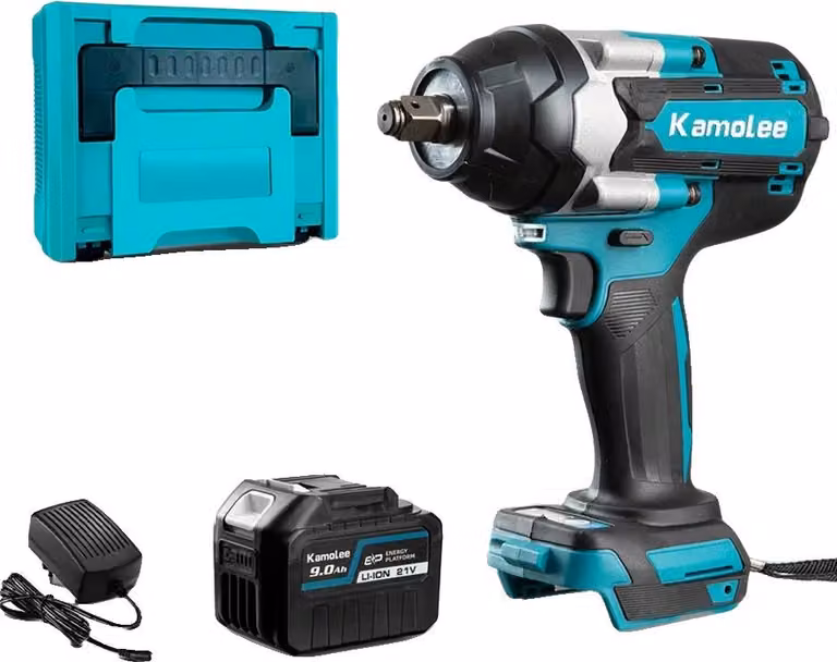 Avvitatore a impulsi, coppia 1800 N.M, motore brushless, 1x9.0Ah Bat plastica, EU