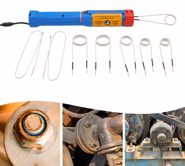 Riscaldatore a induzione - Magnetico - 1100 W - Portatile - Ideale per viti arrugginite