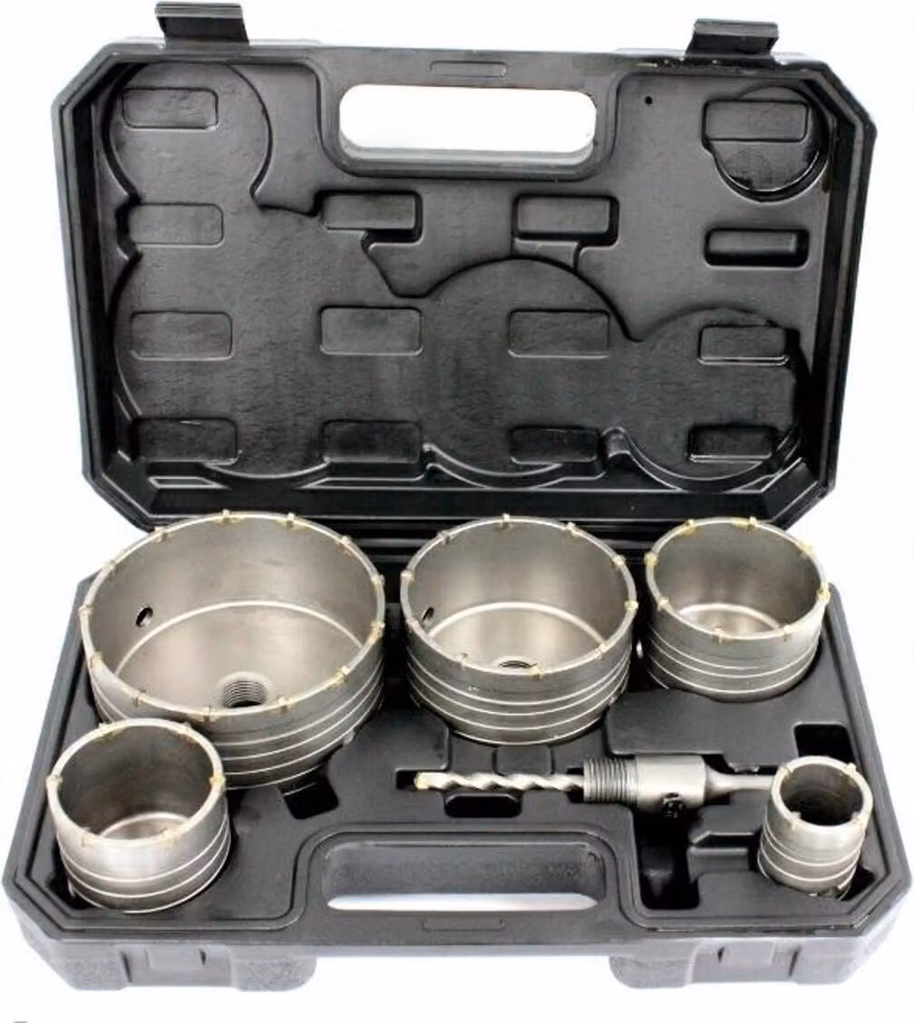 Sega a tazza per calcestruzzo 6 pz /silbern