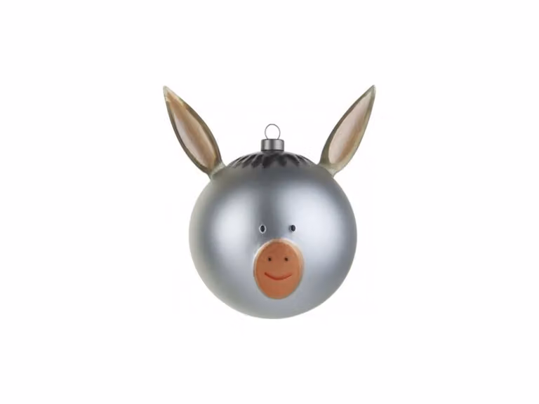 Asinello Palla Albero Di Natale