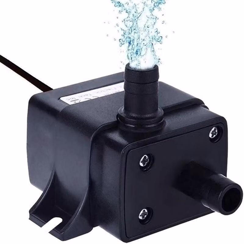 Pompa da giardino Mini Garden Jet Pump Pond Pump 5W 240l/h DC 12V Micro Garden Aquarium Pump Oil Pump Retoo