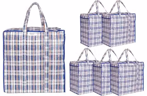 Josephine Osthoff Borsa portaoggetti 75L, fino a 20 kg, Blu, set da 6