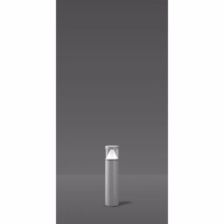 RZB Mega Cone, faretto da esterno da incasso a pavimento, argento, alluminio, IP65, strada, I