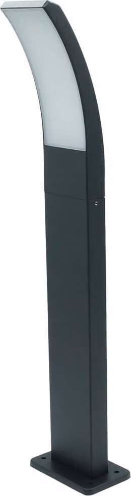 Palo da giardino in alluminio a LED 10W 1000 lm colore luce neutra Antilla Idealed