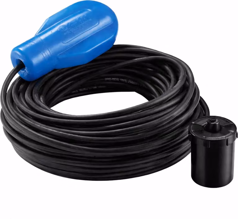 Interruttore a galleggiante Finder cavo da 10 m, 1 inversore, IP68, Finder 72A1100001002, 1 pz.
