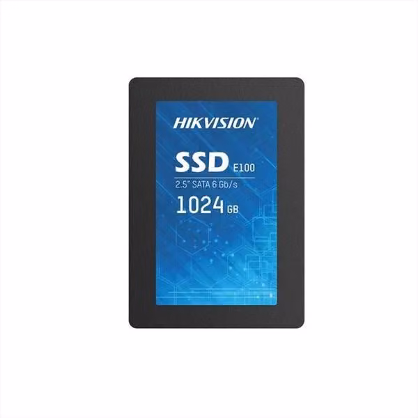 SSD Interno Hikvision HS-SSD-E100 da 1024GB 2.5 pollici SATA 6Gb/s Nero