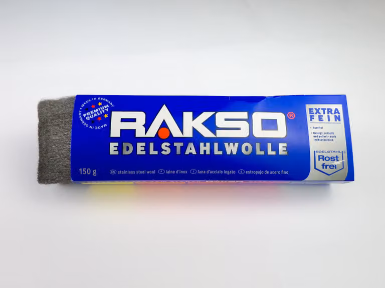 RAKSO, lana di acciaio inossidabile, 150 g, tipo: extra fine