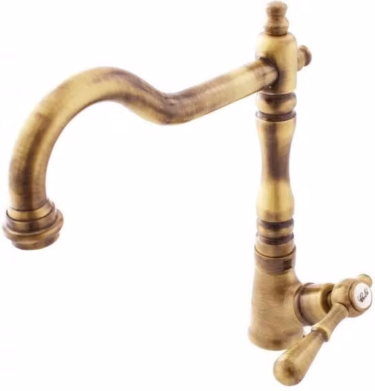 Rubinetto retrò in ottone