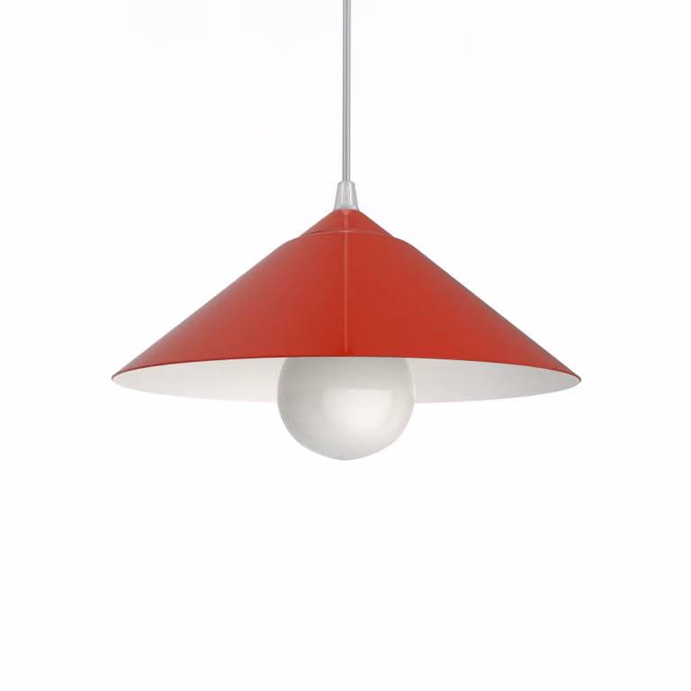 Lampada A Sospensione Chapeau Bicolore