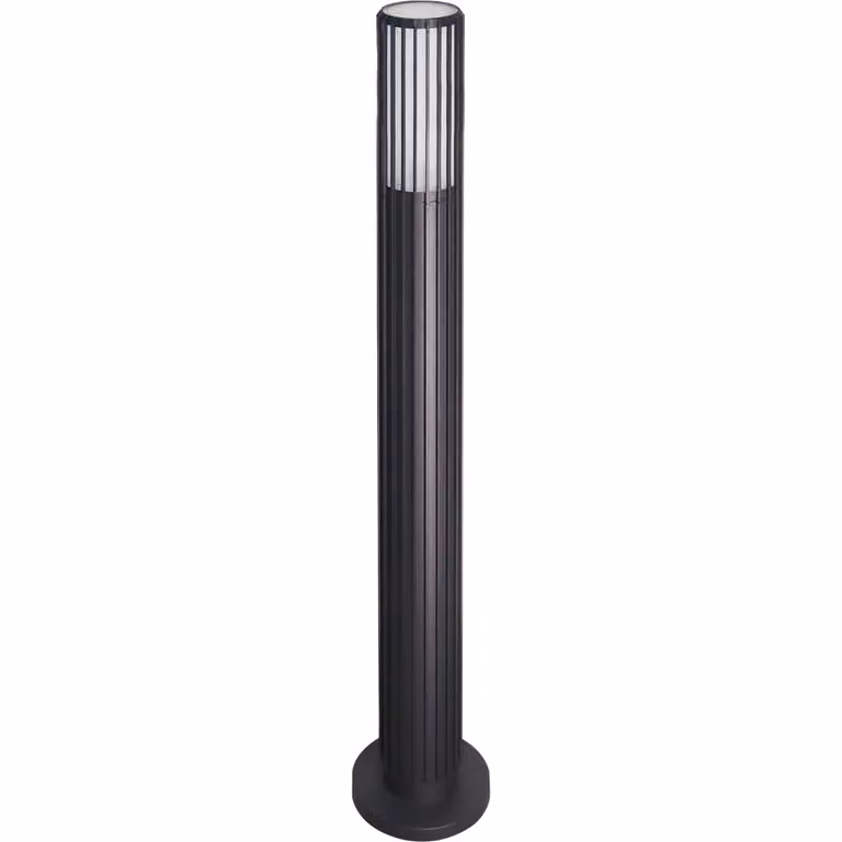 Luce da giardino verticale nera 1Xgu10 Ip44