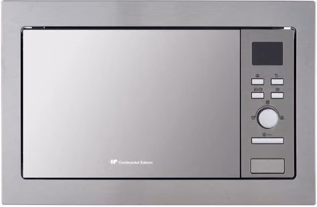 CONTINENTAL EDISON CEMO25GE2 Grill microonde da incasso Nero L59,5 x H38,8 x P40 cm 25L