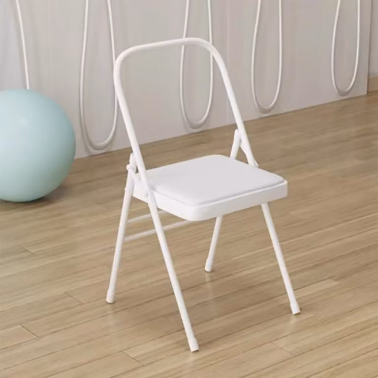Omgoods - Sedia pieghevole per yoga, per supporto e comfort