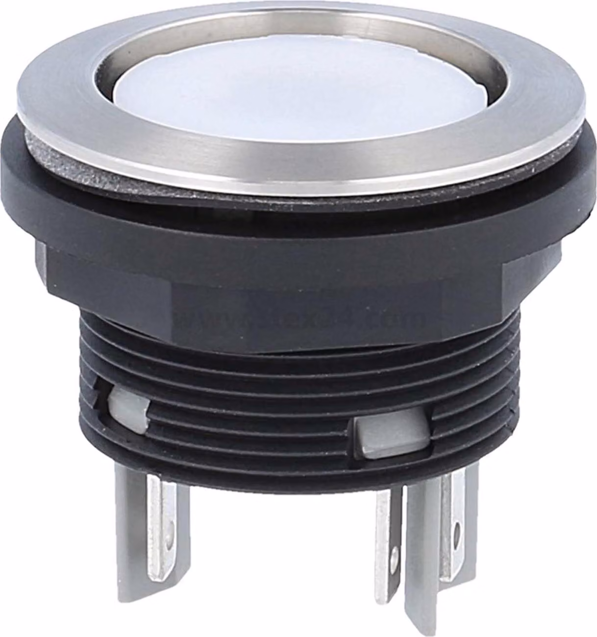 Georg Schlegel Pulsante luminoso, 1S illuminabile, rotondo, SHORTRON Spina piatta 2,8 mm x 0,8 mm - 1 pezzo