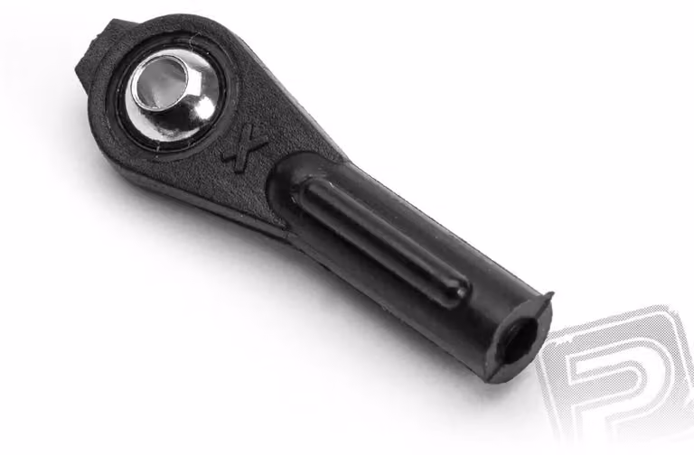 Sfere in plastica M2,5 con sfera in ottone e foro di 2,0 mm, confezione da 1000 pezzi.