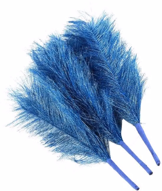 Set di erba di pampa artificiale - 120 cm - Decorazione morbida e soffice - Ideale per matrimoni e decorazioni