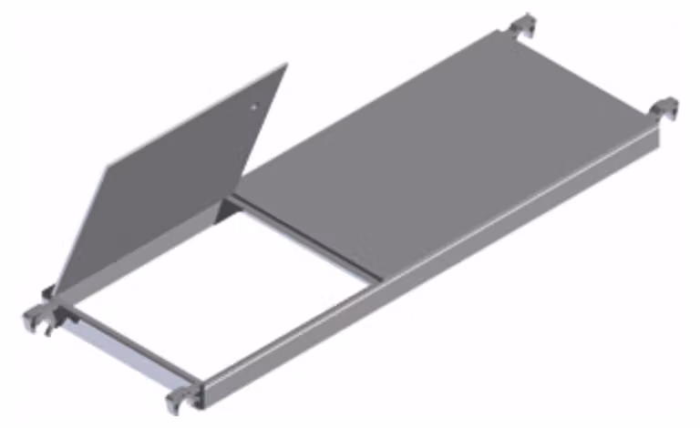 Piattaforma 1,80 m con ribalta Z600 42931