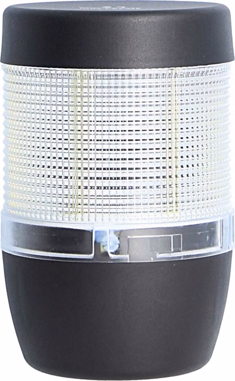 Colonna segnaletica STEX24 bianca, 70 mm, 24 V CA/CC, luce LED fissa SS70-OB1/24 103 Dimensioni Lunghezza 106,0 mm, diametro 70,0 mm - 1 pezzo