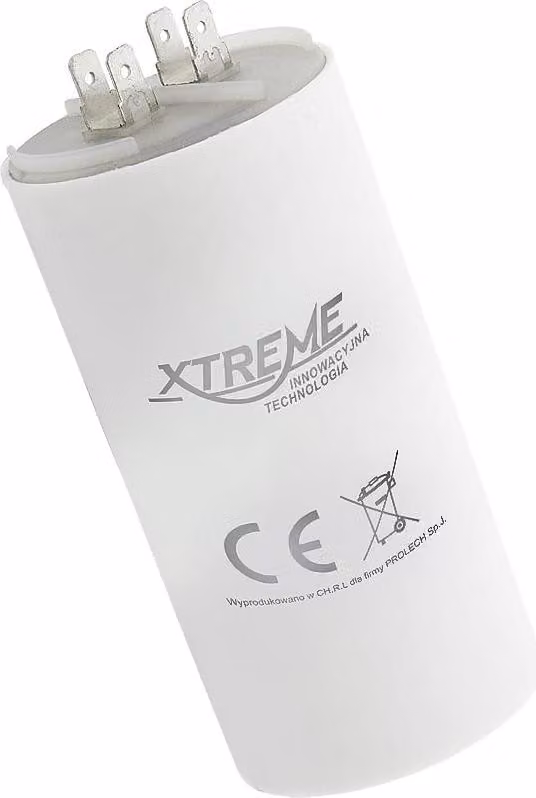 Condensatore motore Xtreme (50 µF, 450 VAC, spina)