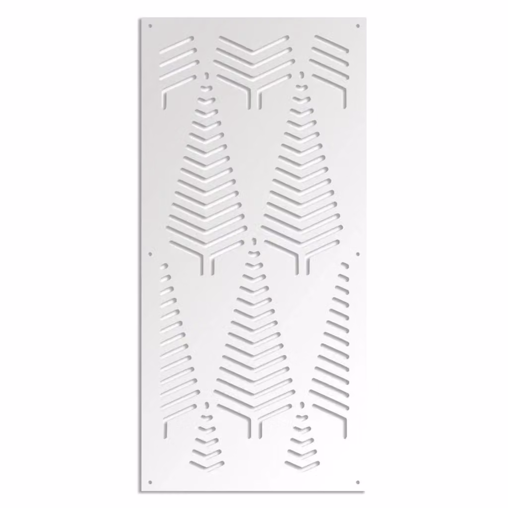 Pannello in PVC traforato SPEAR Signorbit bianco L: 98 cm, H: 198 cm – 2