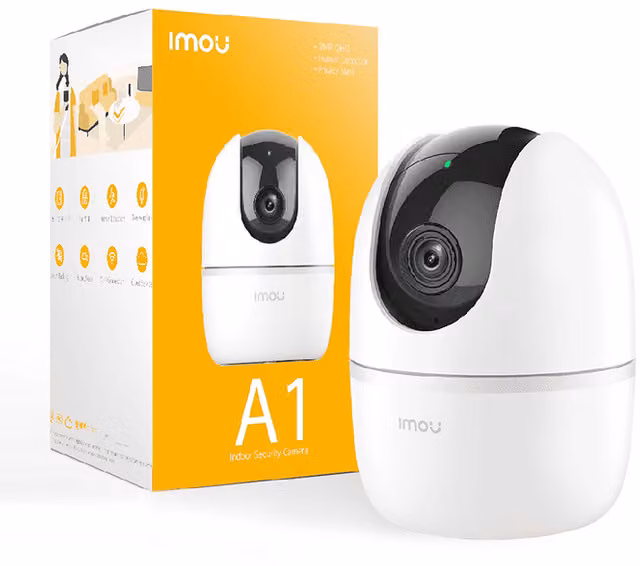 VIDEOCAMERA SORVEGLIANZA IMOU A1 2MP FULL HD , da Interno, Connettività WIFI, Funzione visione notturna, Microfono integrato, Sistema di alimentazione: Elettrico