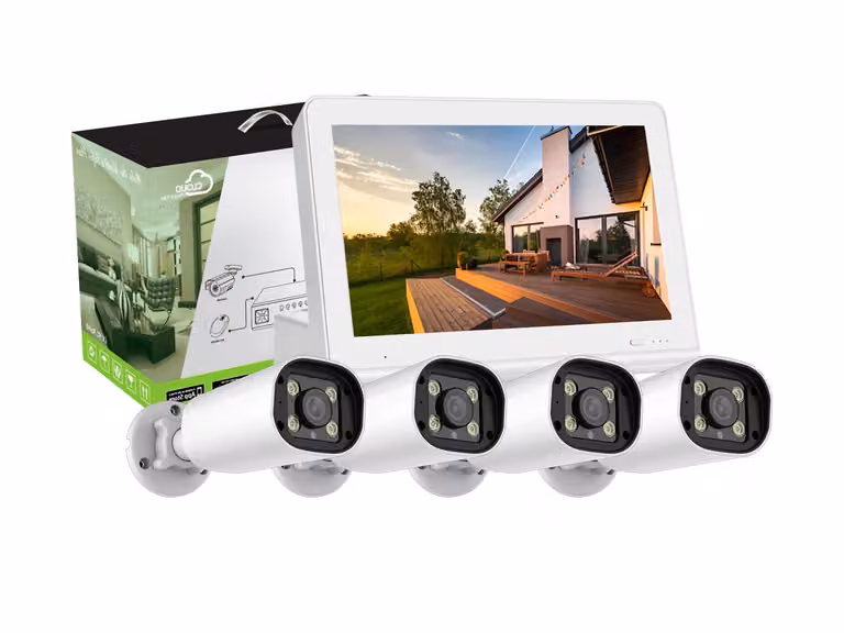 Sistema di telecamere bullet OXE 4MPX con monitor