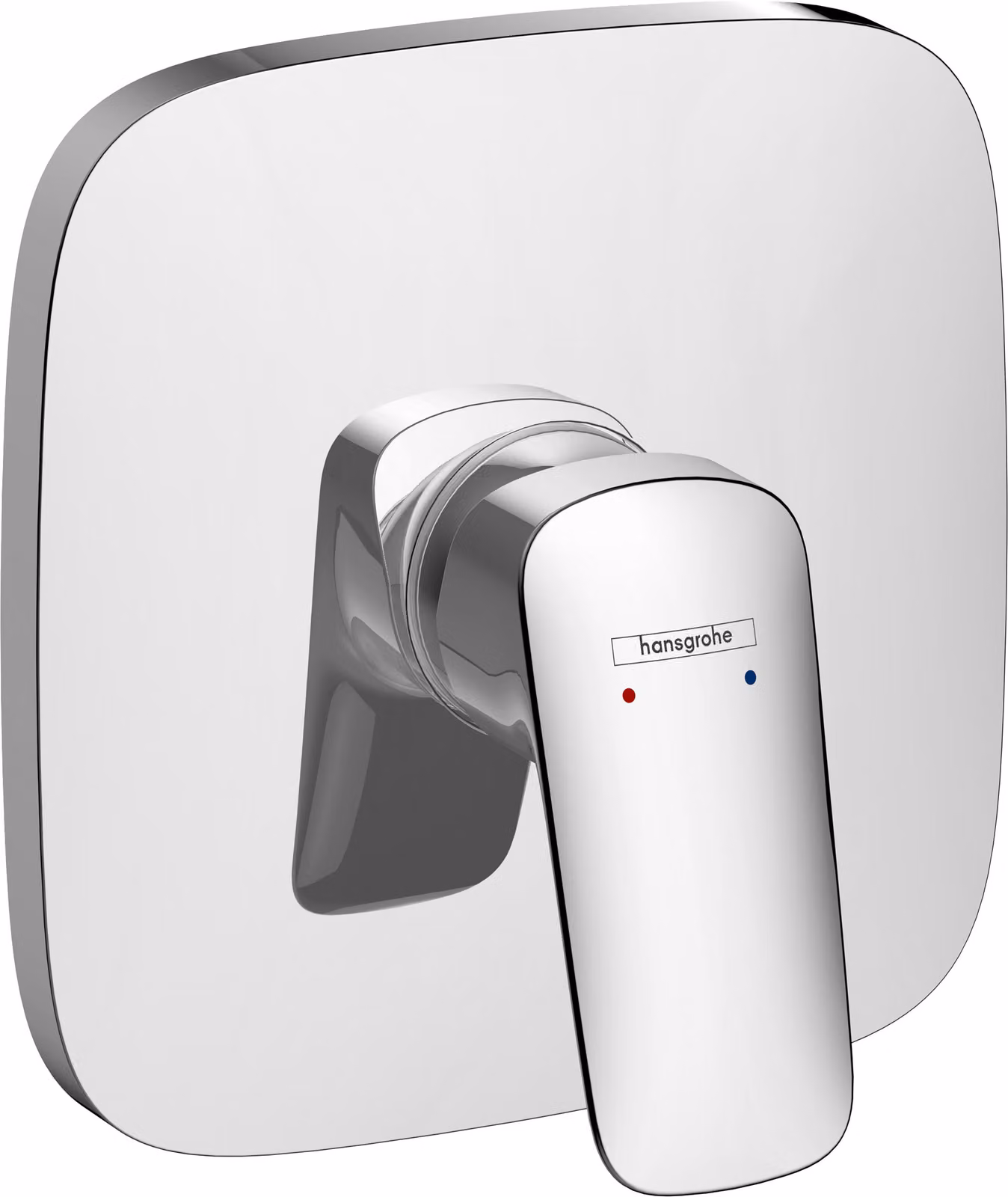 Miscelatore doccia da incasso hansgrohe Logis cromato, 1 pezzo.