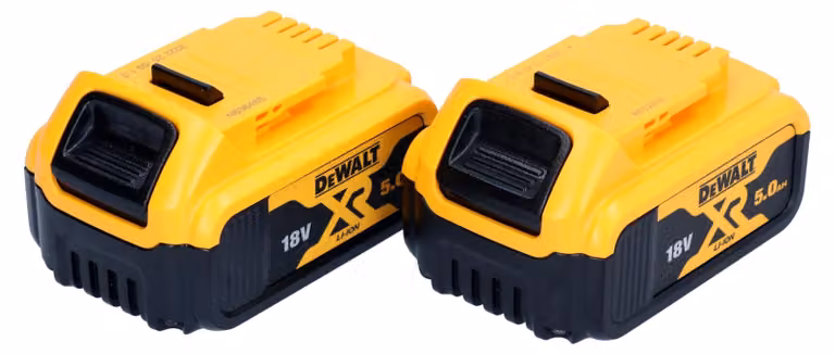 Set di batterie DeWalt DCB 184 P2 2x 18 V 5,0 Ah / 5000 mAh Li-Ion XR