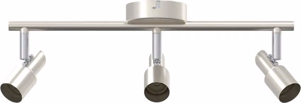 Faretto da soffitto Nichel 39 x 10,5 x 10,5 cm Acciaio