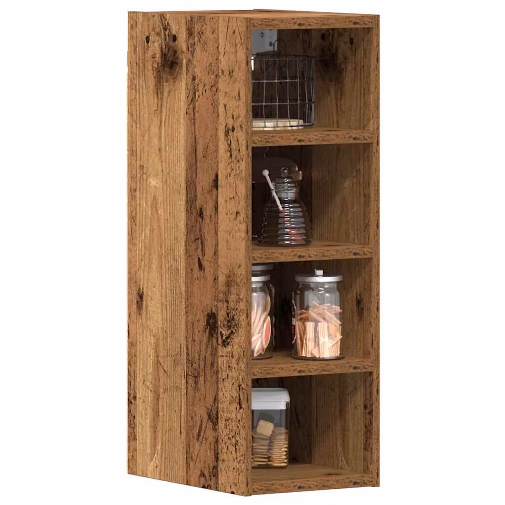 Pensile da cucina moderno vidaXL Riga in legno antico marrone L/P/H: 20 x 29,5 x 60 cm