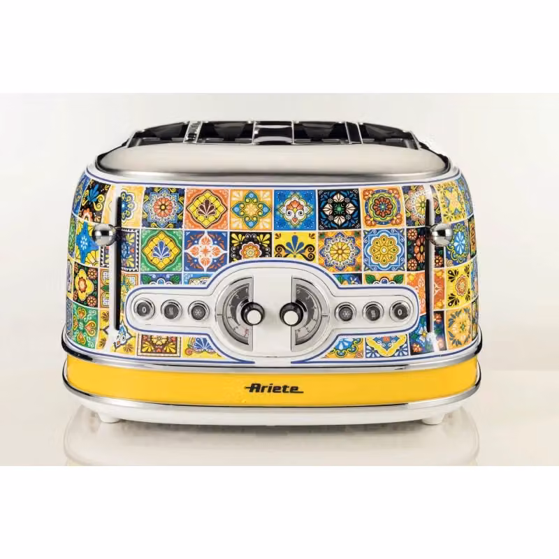 Tostapane Ariete Positano Multicolore con 1630W, 4 fette e 6 livelli di doratura – 2