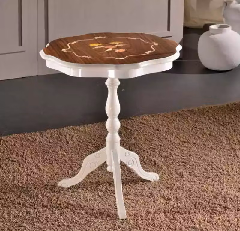 Runder Luxus Designer Couchtisch Wohnzimmer Tisch Beistell Tisch Möbel