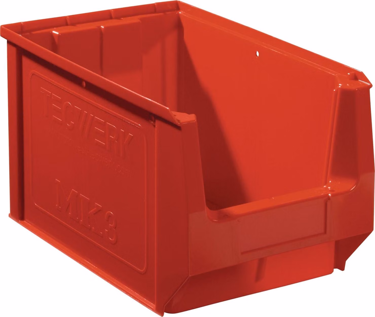 Contenitore aperto L350/300xL210xH200mm PE rosso