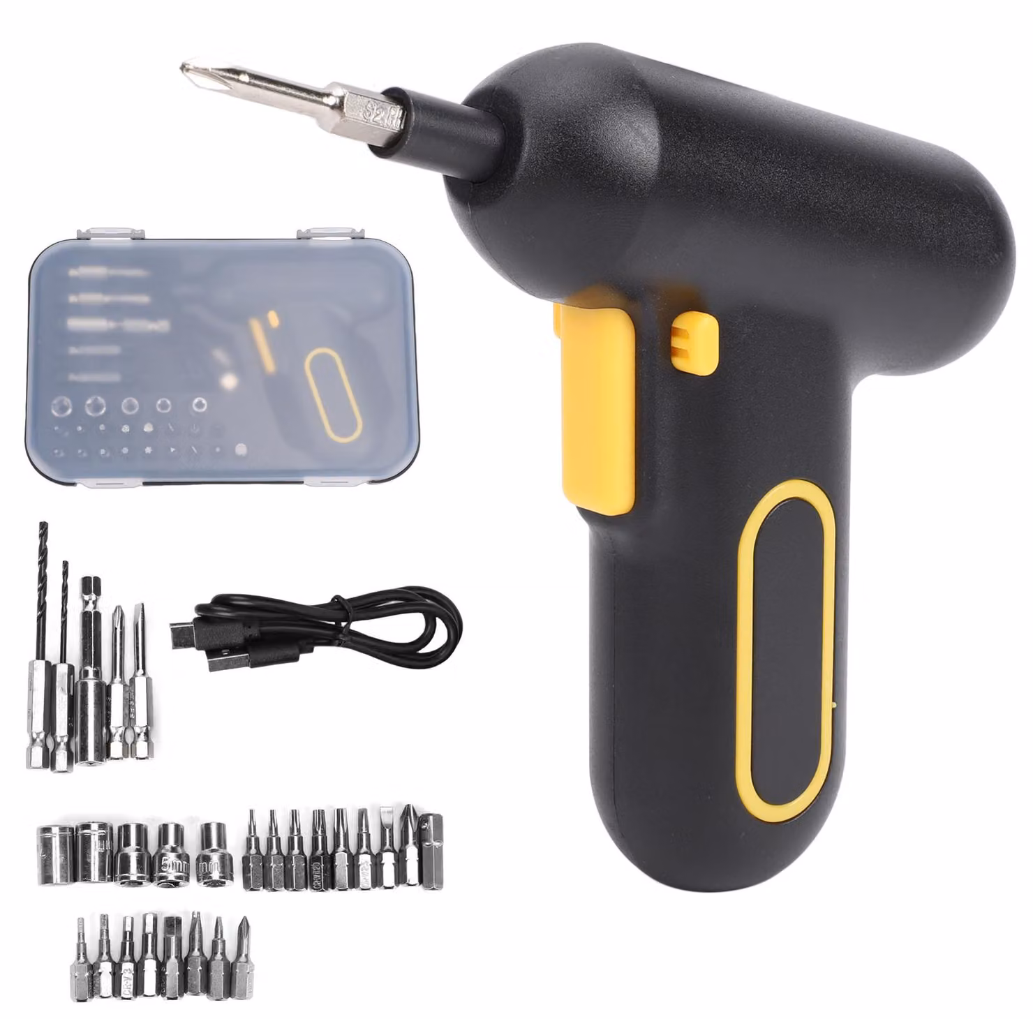 Avvitatore elettrico 29 in 1, 6 impostazioni di coppia, trapano avvitatore a batteria con batteria ricaricabile, diverse punte per la riparazione di mobili ed elettrodomestici