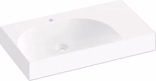 Lavabo per mobile RAVAK Lite marmo bianco 80 mm XJXP1280001