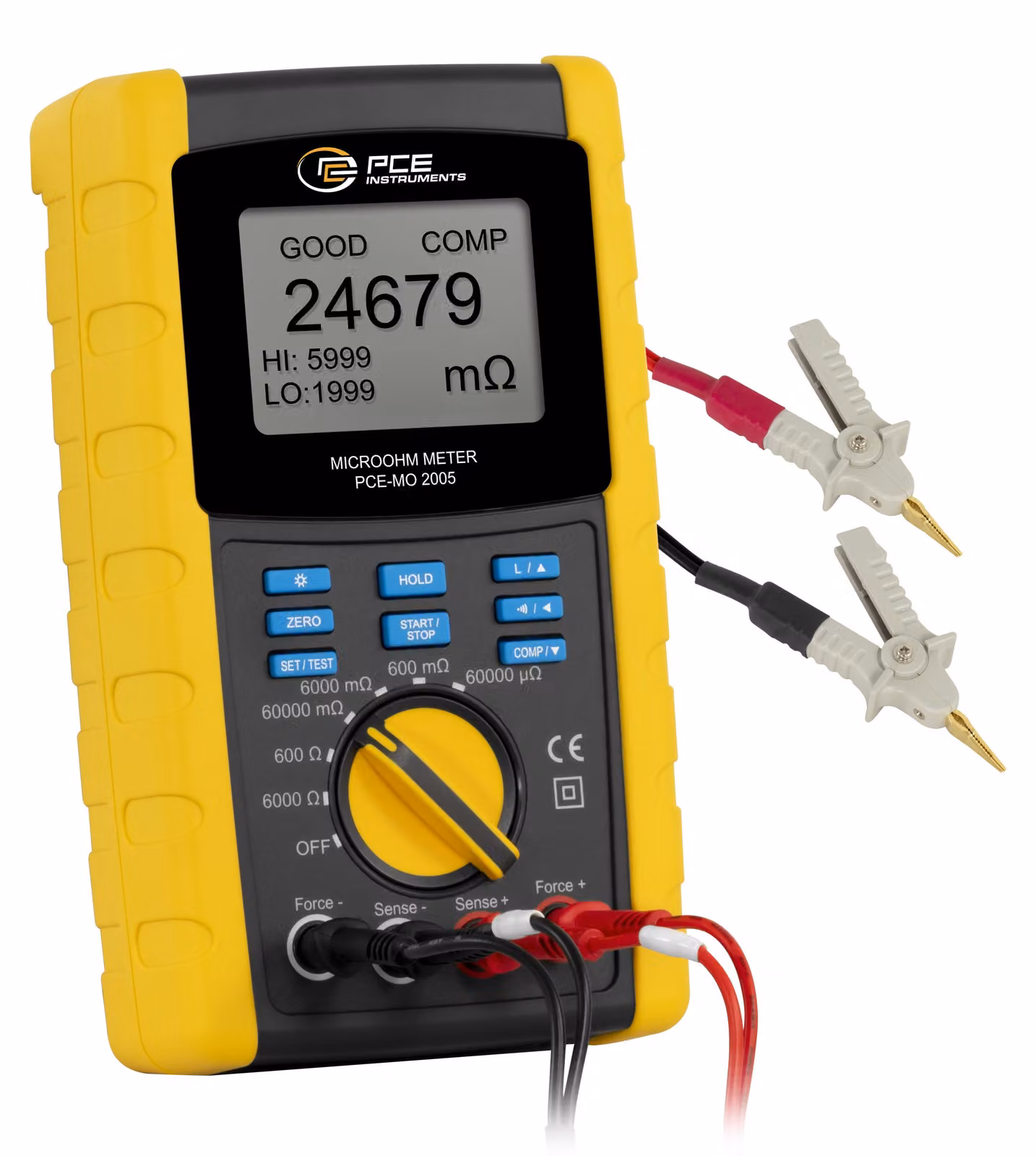 Microohmmetro PCE Instruments PCE-MO 2005