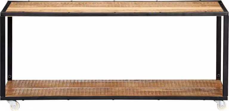 Tavolino da Salotto 90x50x40 cm in Legno Massello di Recupero