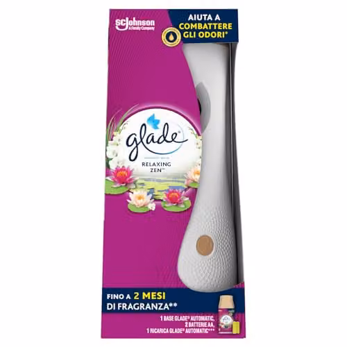 Glade Profumatore Automatico Ambienti con Sensore Relaxing Zen 269 ml