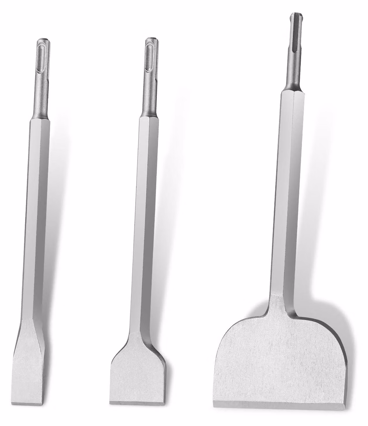 Omgoods - Set di 3 scalpelli SDS Plus per piastrelle e cemento