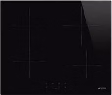 Smeg SI1B2642D Piano cottura a induzione da incasso 4 zone, colore Nero, L: 60 cm