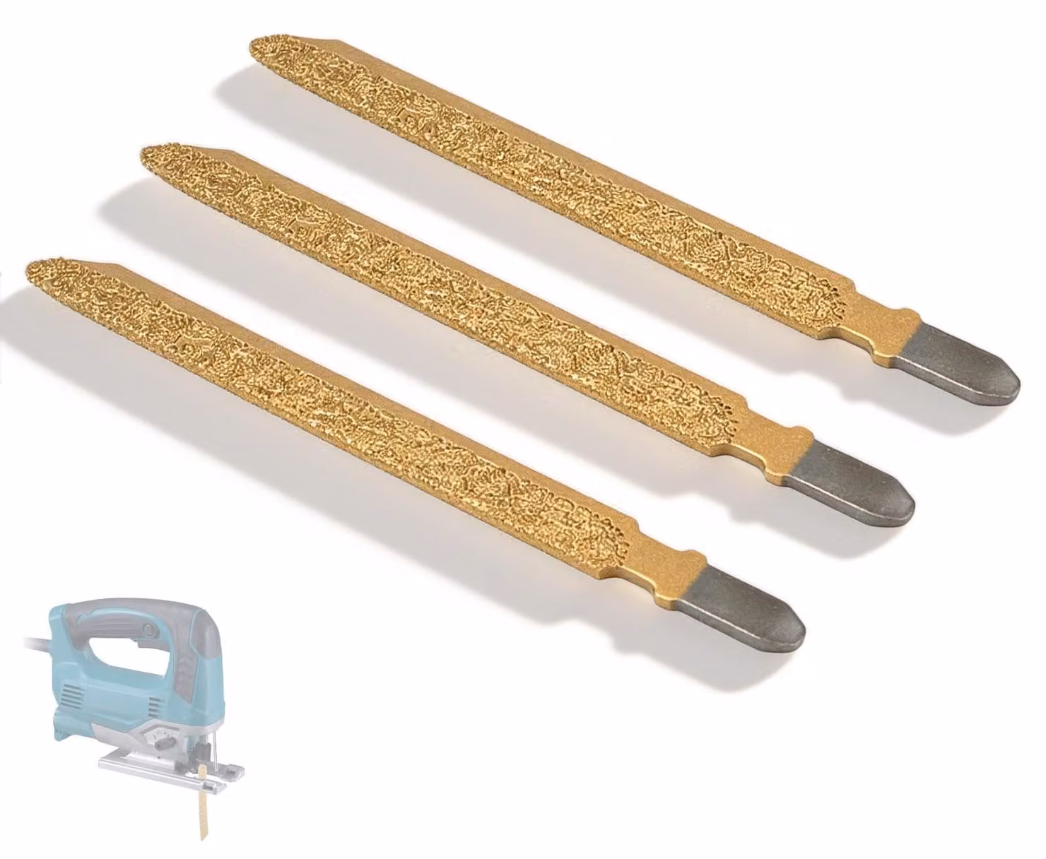 Solidchoice - Set di 3 lame da taglio diamantate professionali da 100 mm