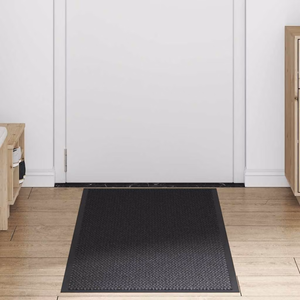 vidaXL Zerbino Nero 60x150 cm