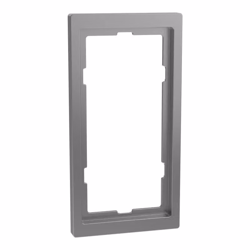 Cornice Merten D-Life, doppia, per presa da barba, acciaio inossidabile MEG4025-6536