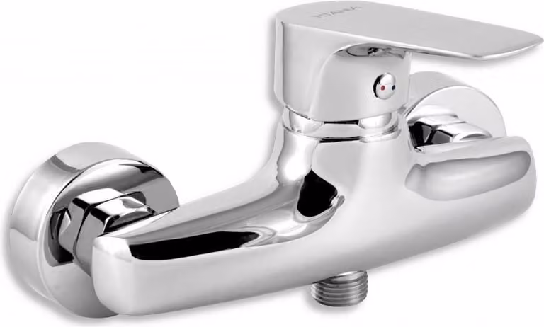 Rubinetto doccia senza accessori 150mm Titania Nice cromato