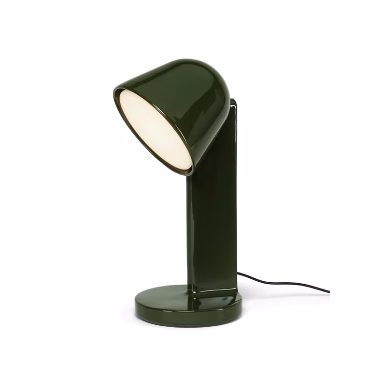 Flos - Céramique Down - Lampada da tavolo - Verde Muschio
