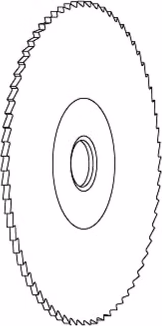 Fresa Silca Duplic Mappa Widia D704784ZB con dimensioni 80 x 1,5 x 22 mm