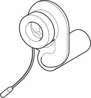 Geberit GE aspirazione 40 mm per 599550/551/650/651