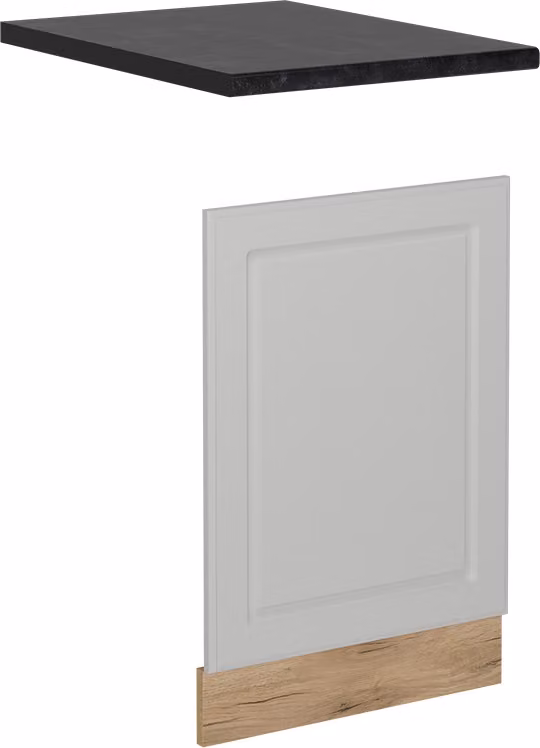 Pannello frontale Vicco R-Line Bianco rustico 45 cm , PL Antracite, Model 53396