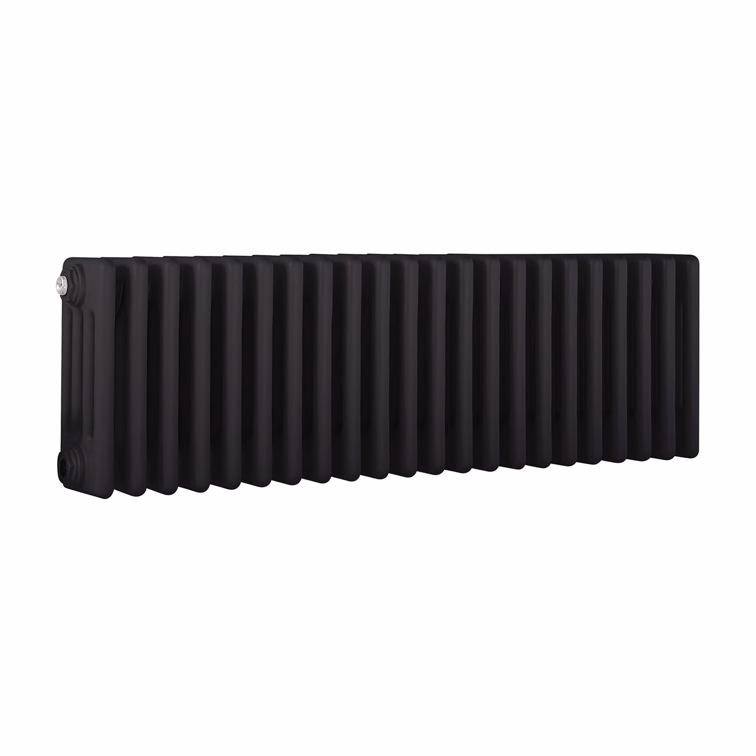 Radiatore Orizzontale a Colonne (4 Colonne) 300mm x 1010mm - Nero (Midnight Nero) - Regent
