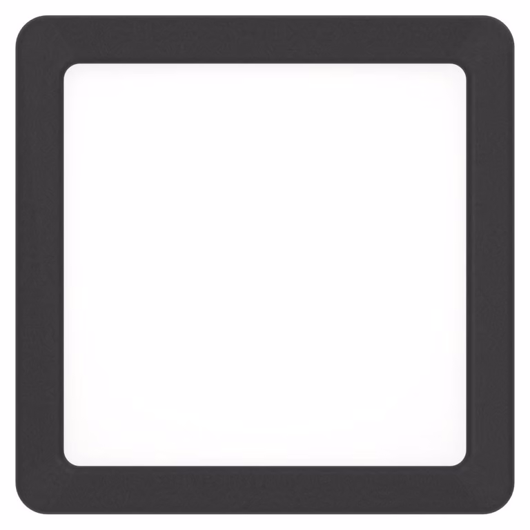EGLO FUEVA 6, lampada a LED, 1100 lumen, grado di protezione IP44, colore nero